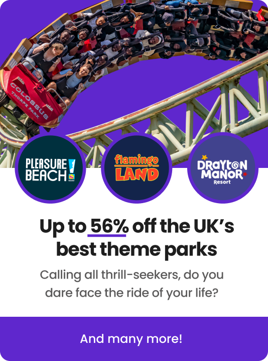 Huge discounts on the UK's best theme parks